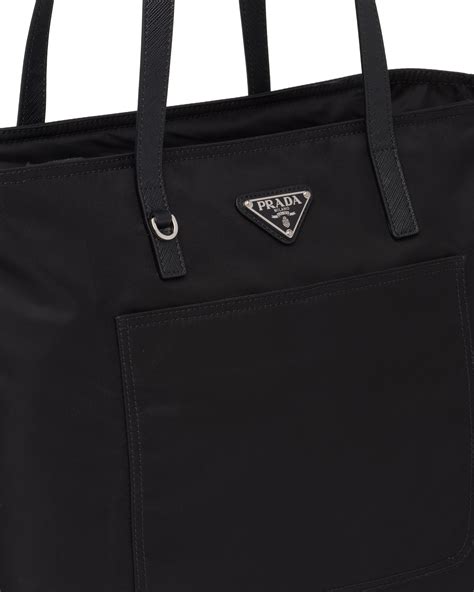 prada neylon|prada nylon shopper tote.